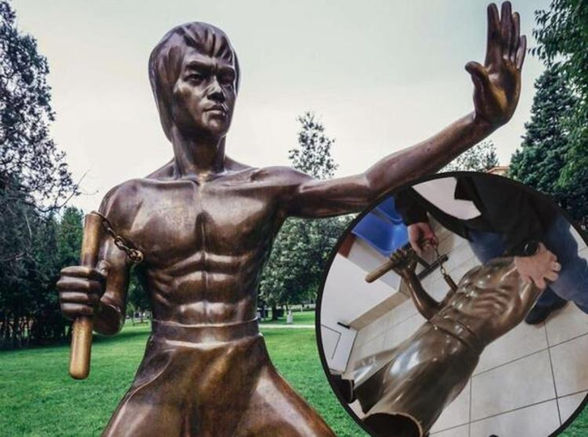 Pronađen kip Bruce Leeja u Mostaru, jedva su ga prepoznali