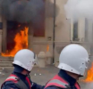 Protesti opozicije u Tirani: Gorjele zgrade