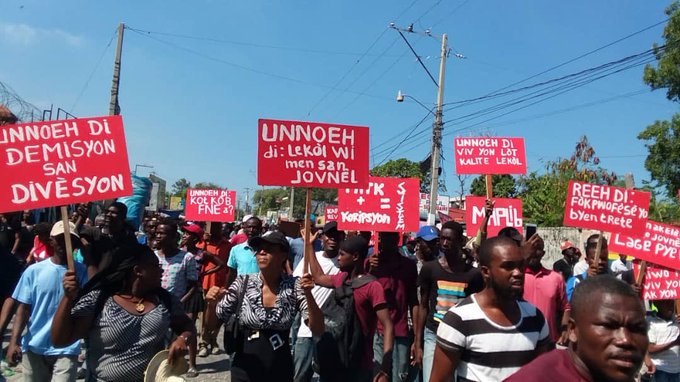 haiti strike