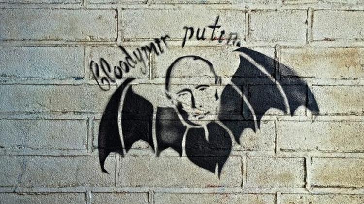4Vladimir Putin grafit