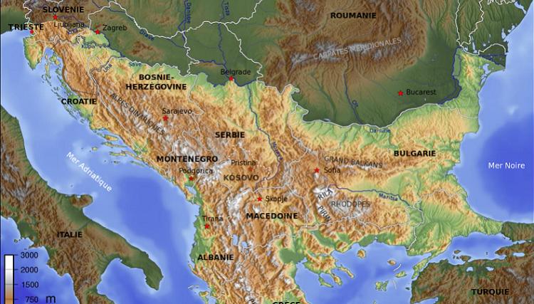 Balkan karta r