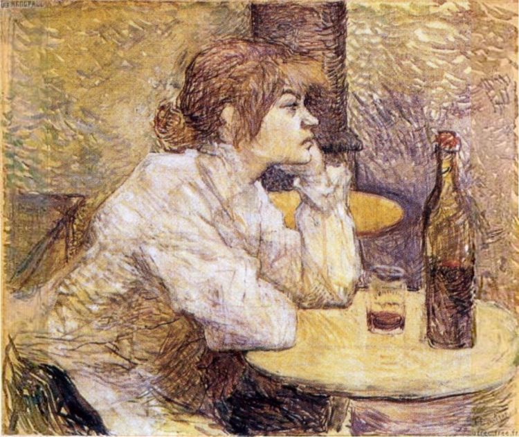 Portrait de Suzanne Valadon par Henri de Toulouse Lautrec