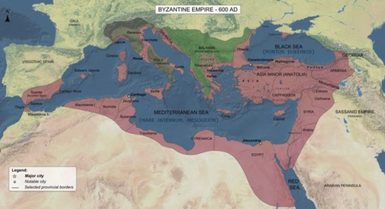 Bizantsko Carstvo foto wikimedia