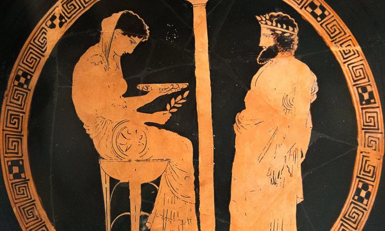 idea sized 1024px oracle of delphi red figure kylix 440 430 bc kodros painter berlin f 2538 141668