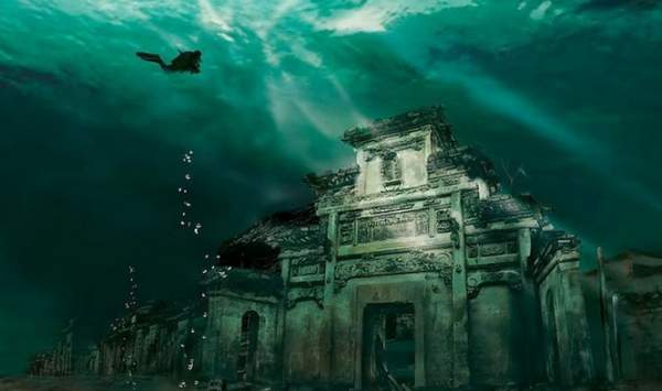 kina podvodni grad