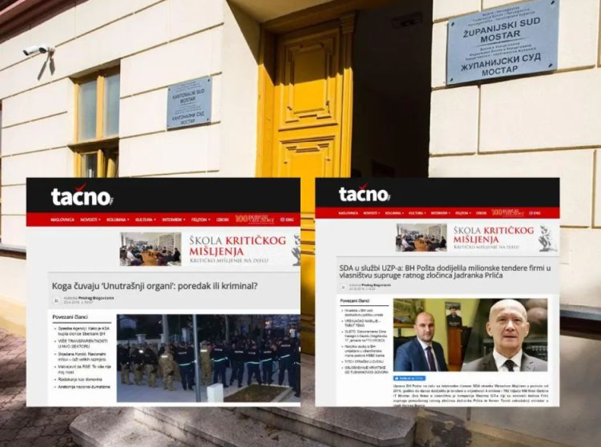 Umbrella: Presuda protiv portala Tačno.net ugrožava rad istraživačkih medija