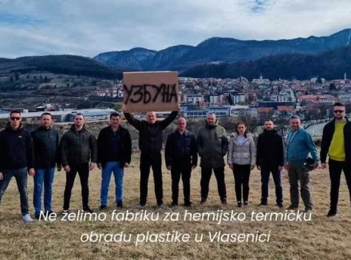 Uprkos političkim pritiscima “Eko aktivisti Vlasenica” nastavljaju borbu protiv otvaranja objekta za hemijsko-termičku preradu plastike