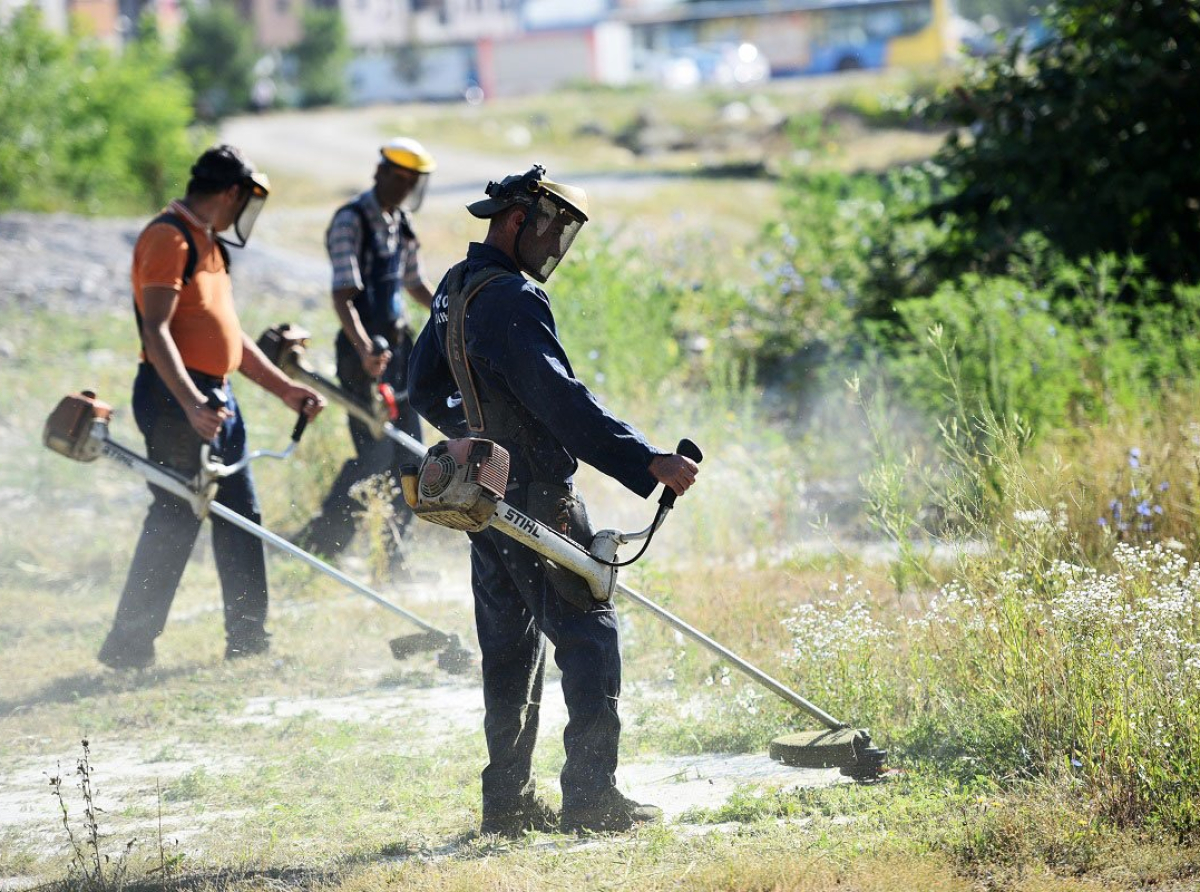 U toku košenje ambrozije u Banjaluci