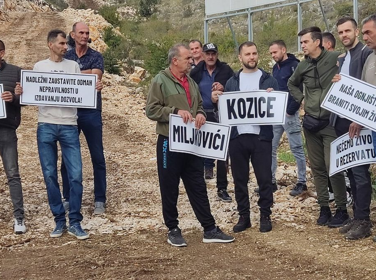 Protest protiv solarnih elektrana u Mostaru: Ne želimo postati Donja Jablanica 