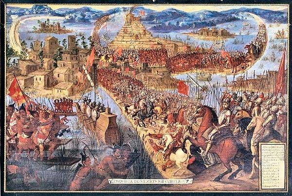 konkvistadori Osvajanje Tenoctitlana
