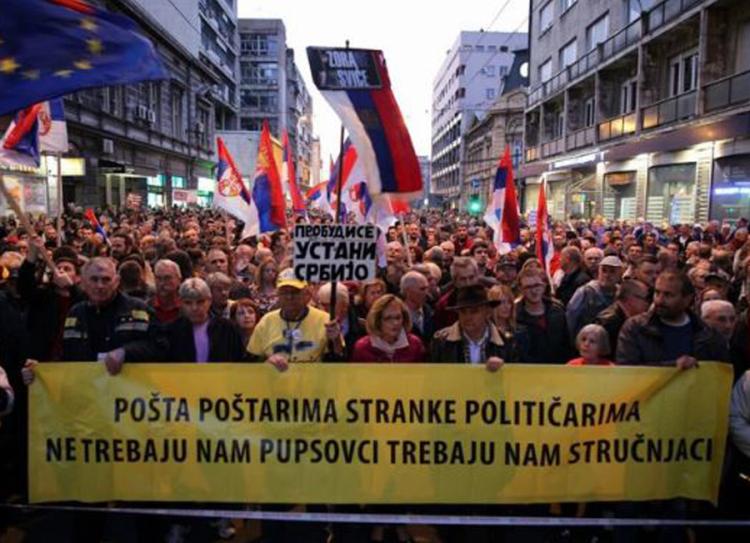 1Protest Beograd