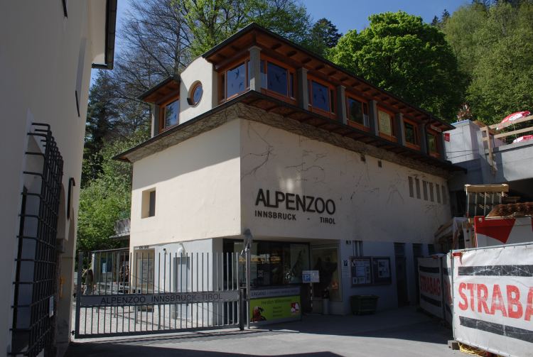 Innsbruck Alpenzoo Haupteingang