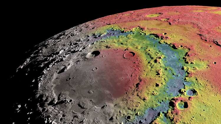 10 Lunar crater