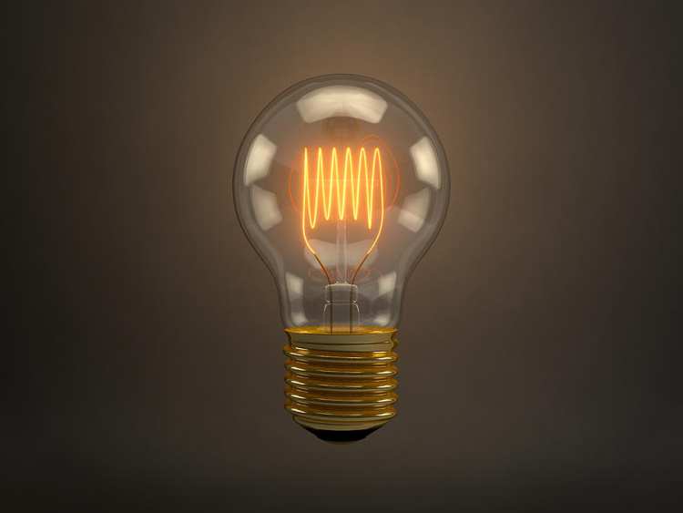 old fashioned light bulb for vintage home ideas