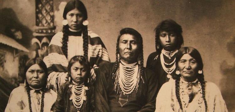 Chief Joseph and family