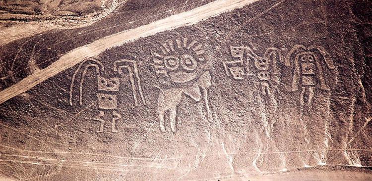 Nazca linije razni likovi