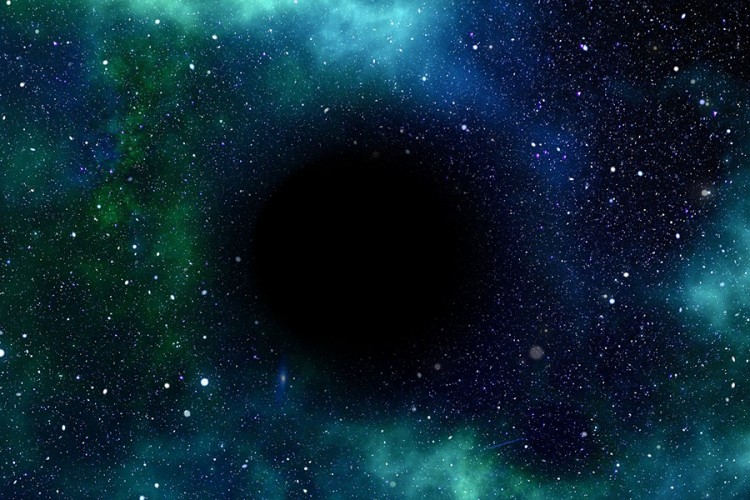 crna rupa materija