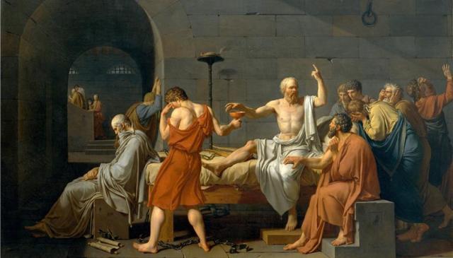 790x450david the death of socrates