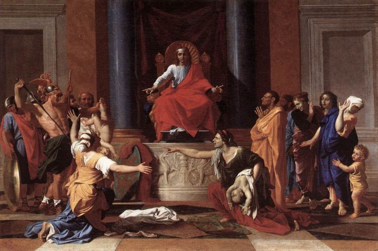 Nicolas Poussin The Judgment of Solomon WGA18330