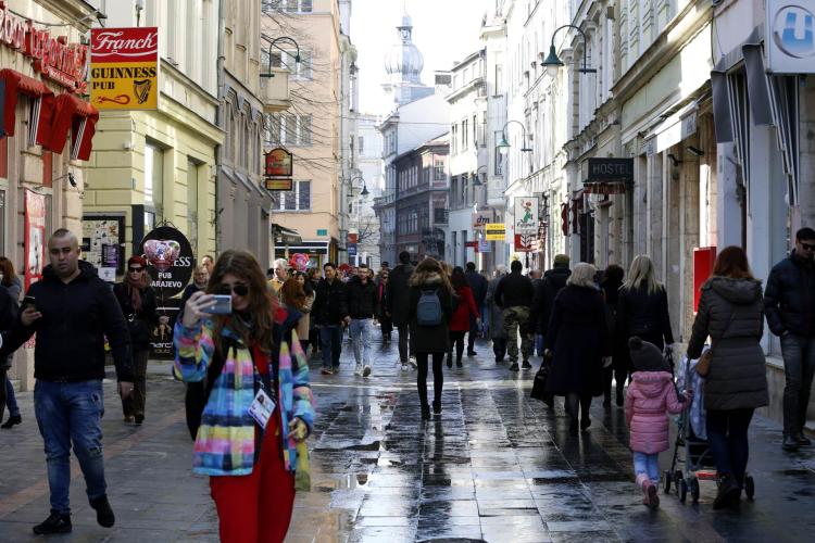 Sarajevo Bascarsija setaci Ferhadija