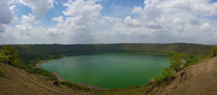 Lonar Crater Panorama