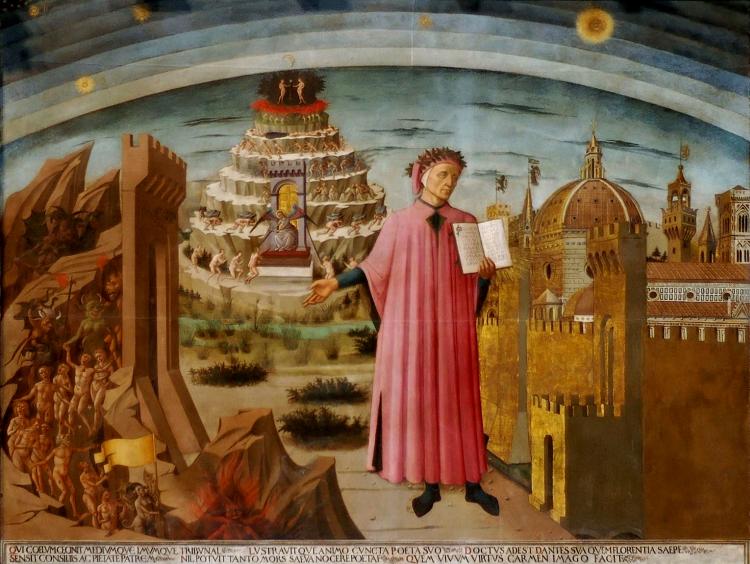 dante domenico di michelino duomo florence 1