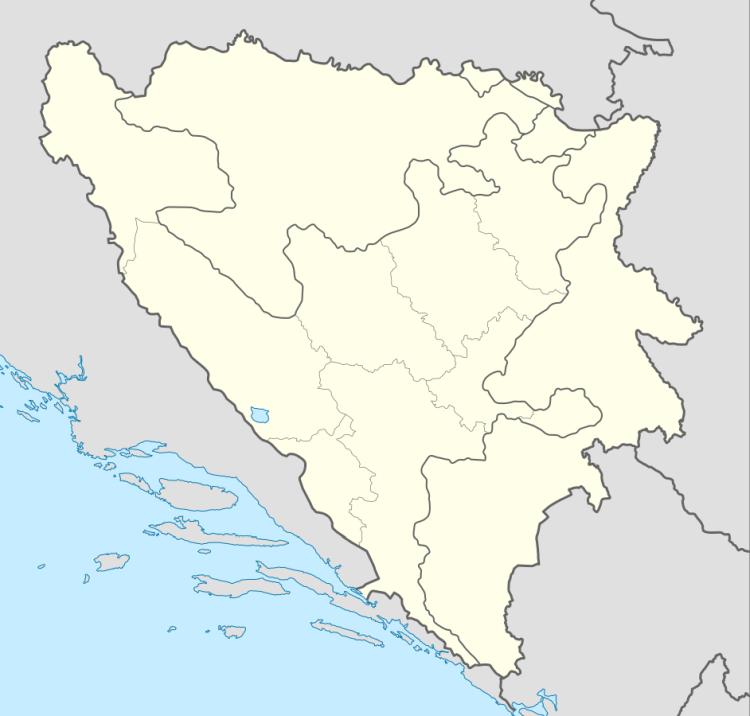 bosna i hercegovina karta