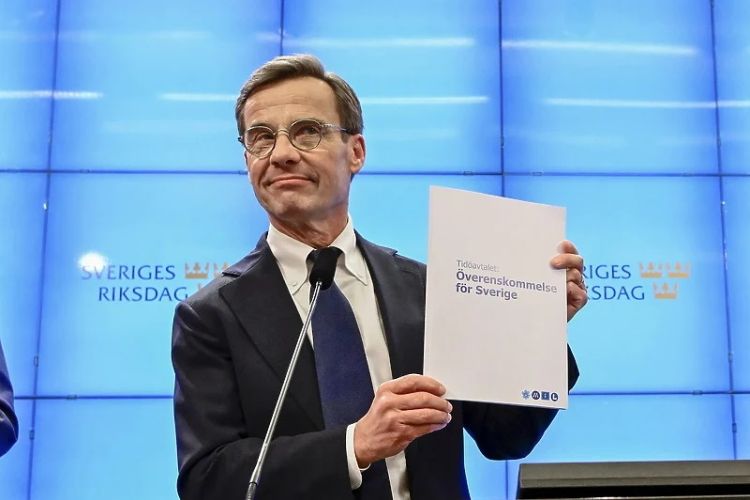 ulf kristersson švedska foto EPA