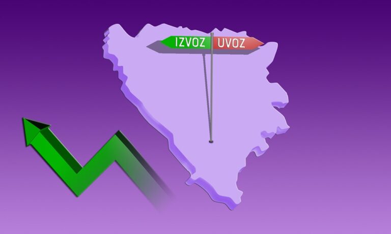 Vanjskotrgovinski deficit 7 milijardi KM: BiH potrebne bolne reforme