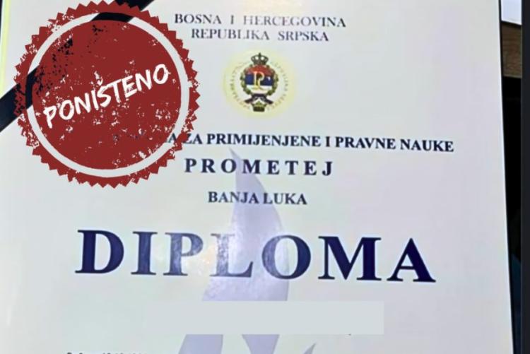 Poništena još 71 diploma privatnog fakulteta u BL