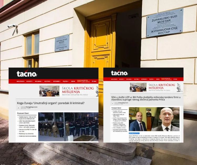 Umbrella: Presuda protiv portala Tačno.net ugrožava rad istraživačkih medija