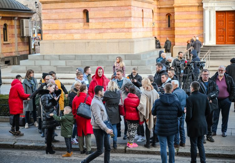 Protest roditelja djece s poteškoćama u razvoju u Banjaluci, traže zaostale isplate