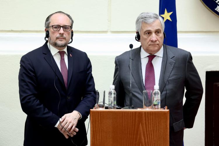 Tajani i Schallenberg: Građani BiH su predugo čekali, vrijeme je za otvaranje pregovora