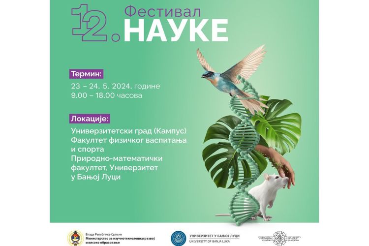 Festival nauke 23. i 24. maja na dvije lokacije u Banjaluci