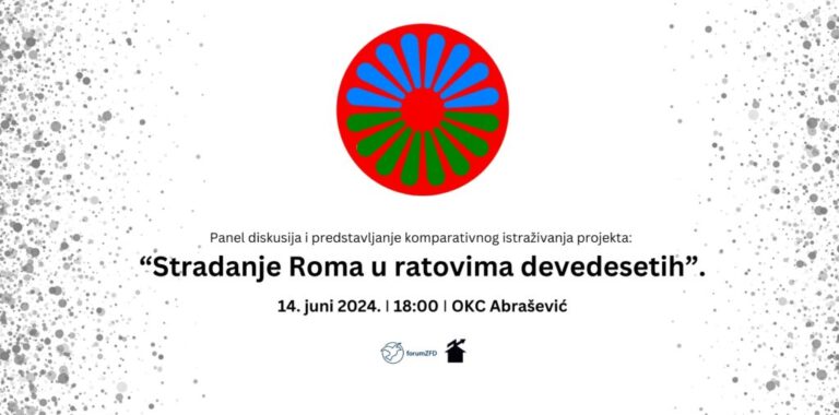 Regionalno istraživanje: “Stradanje Roma u ratovima devedesetih”