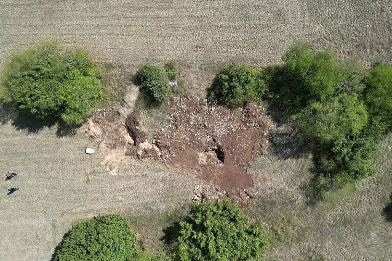 Bagerom uništili ranokršćansku baziliku kod Tomislavgrada, vjerovatno tražili blago