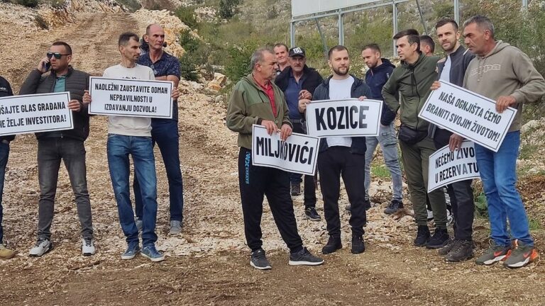 Protest protiv solarnih elektrana u Mostaru: Ne želimo postati Donja Jablanica