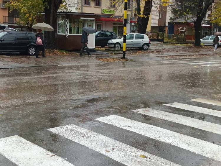 cesta kiša