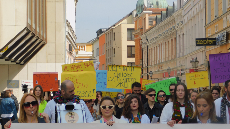 Protesti za 8. mart