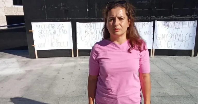 Amela na ulici traži pravdu: Dijete dodijeljeno ocu uprkos nalazima sudskog vještaka