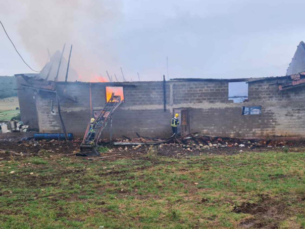 Grom zapalio štalu: Izgorjele junice, oprema i hrana na Sokocu