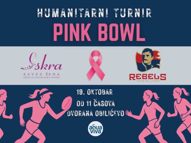 PINK BOWL – humanitarni turnir u Banjaluci za podršku ženama oboljelim od raka dojke