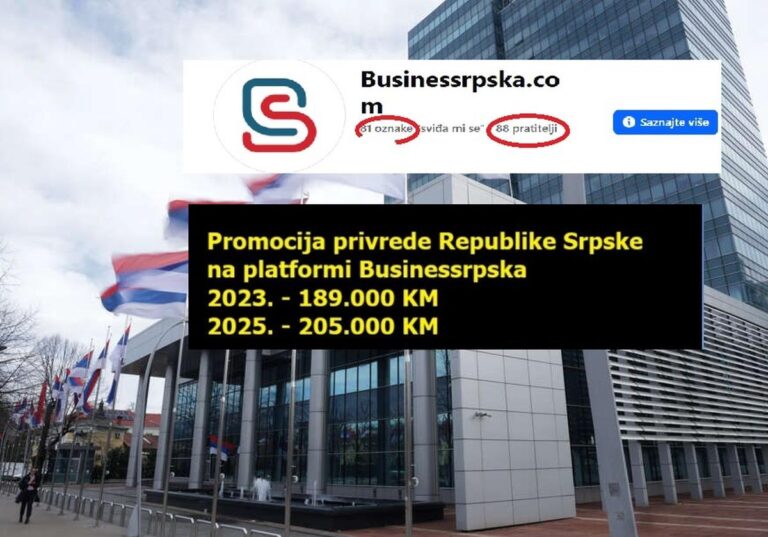 Javne nabavke: Promocija privrede RS – Sve ostaje u porodici