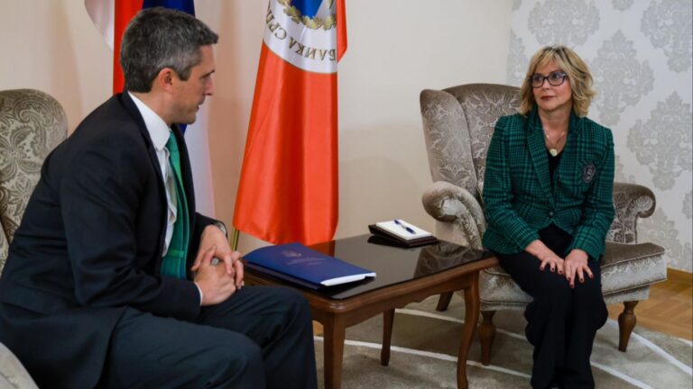 Fleming se sastao s Anom Trišić-Babić: Razgovarali o političkoj stabilnosti i ekonomskim prilikama