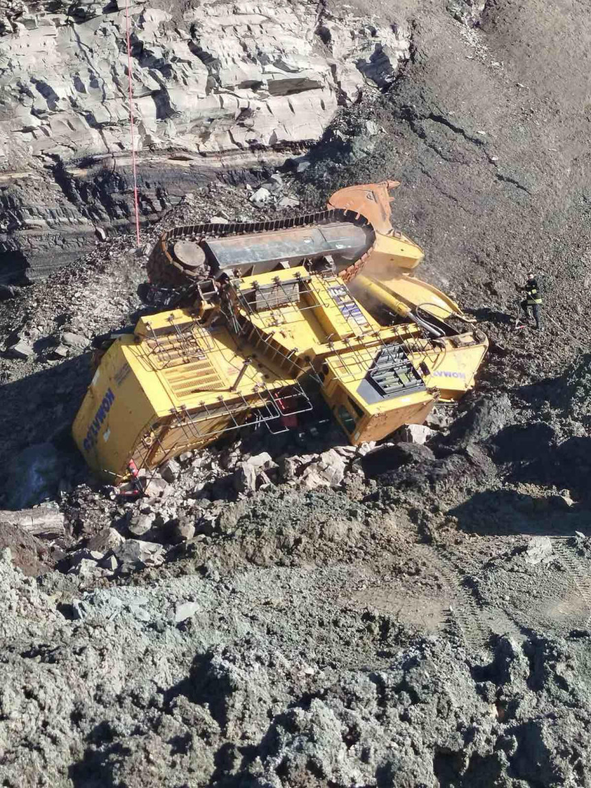 Dizalica u RiTE Ugljevik