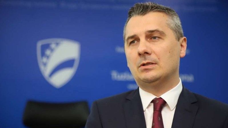 federalni ministar raseljenih osoba i izbjeglica Nerin Dizdar