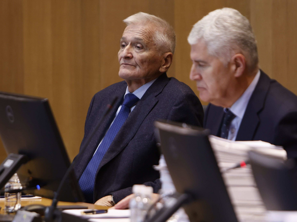 Dragan Čović i Nikola Špirić u Domu naroda BiH