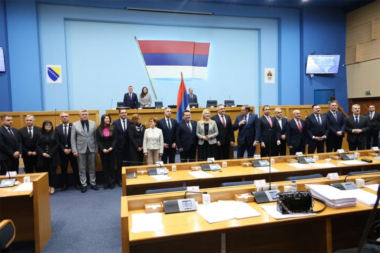 Republika Srpska dobila novu Vladu
