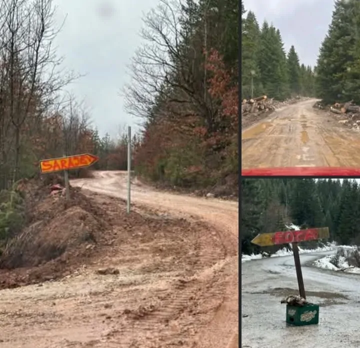 miljevina-kalinovik put