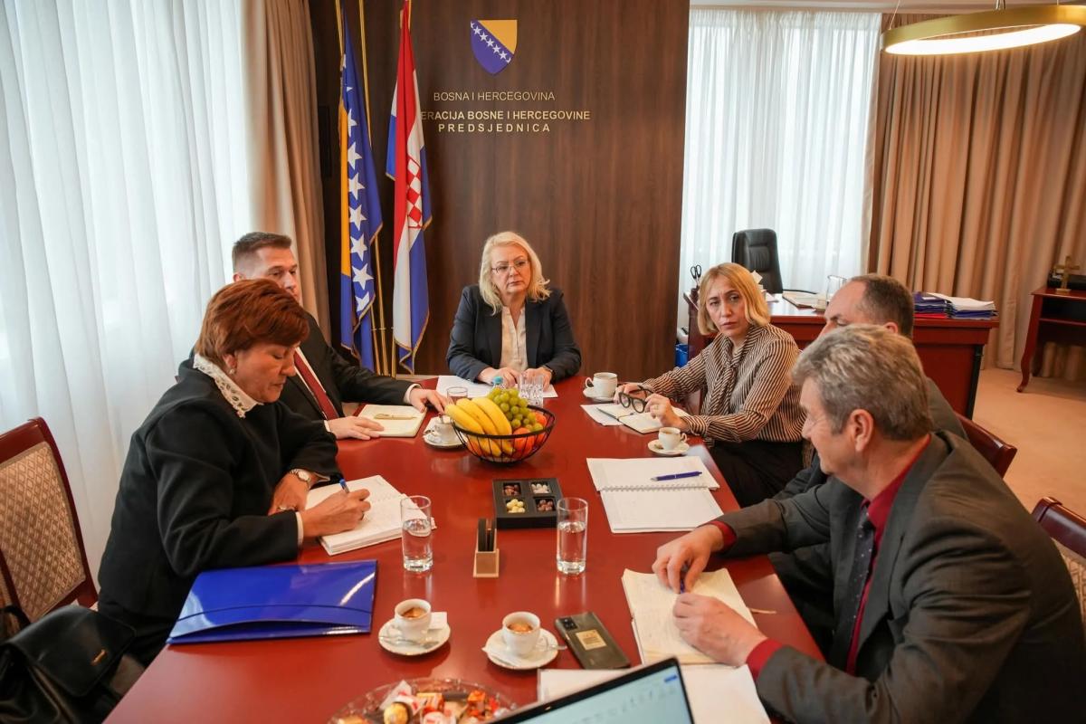 Sastanak u kabinetu predsjednice FBiH